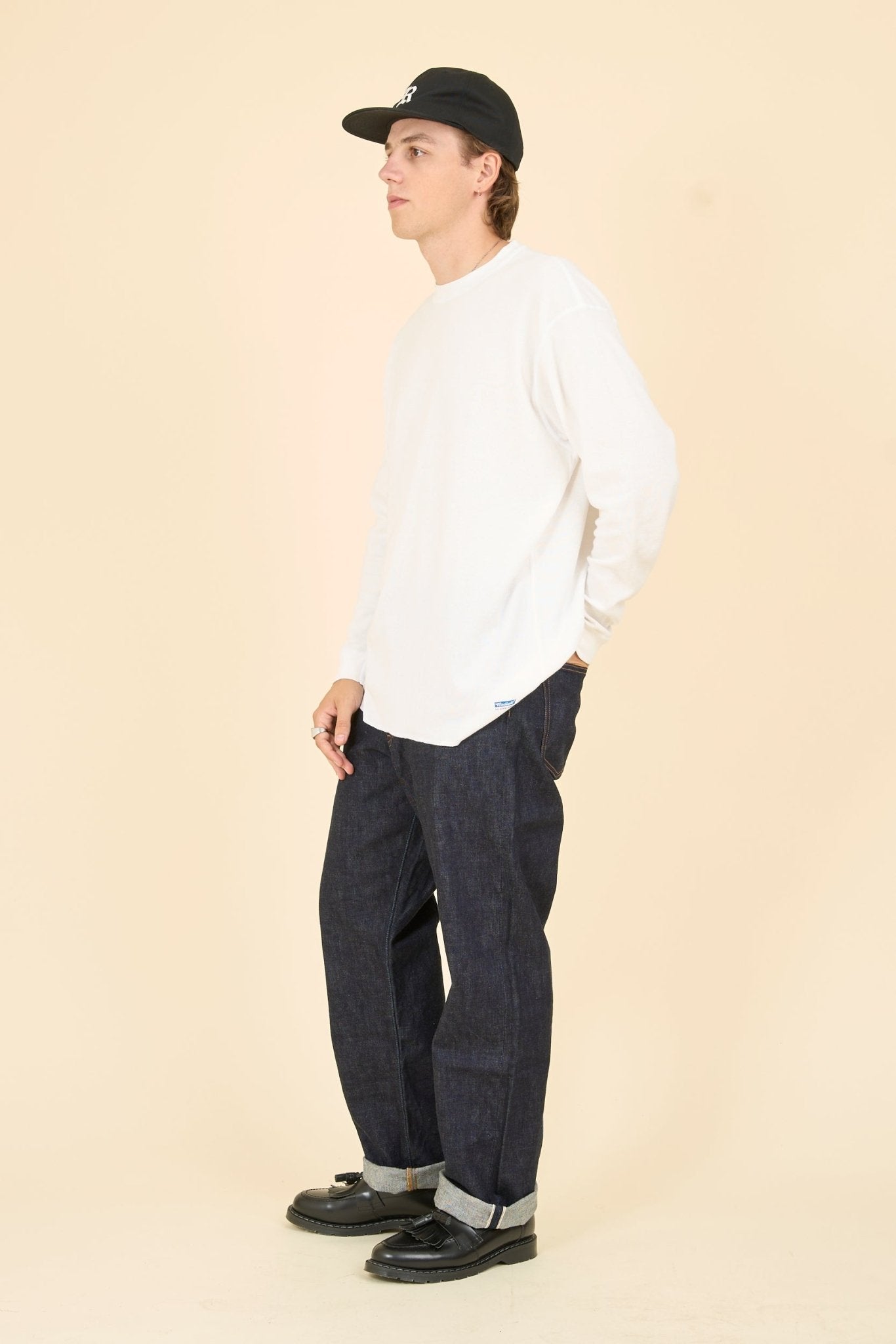 Radiall Mil Thermal Crew Neck L/S Tshirt - White - Radiall - URAHARA