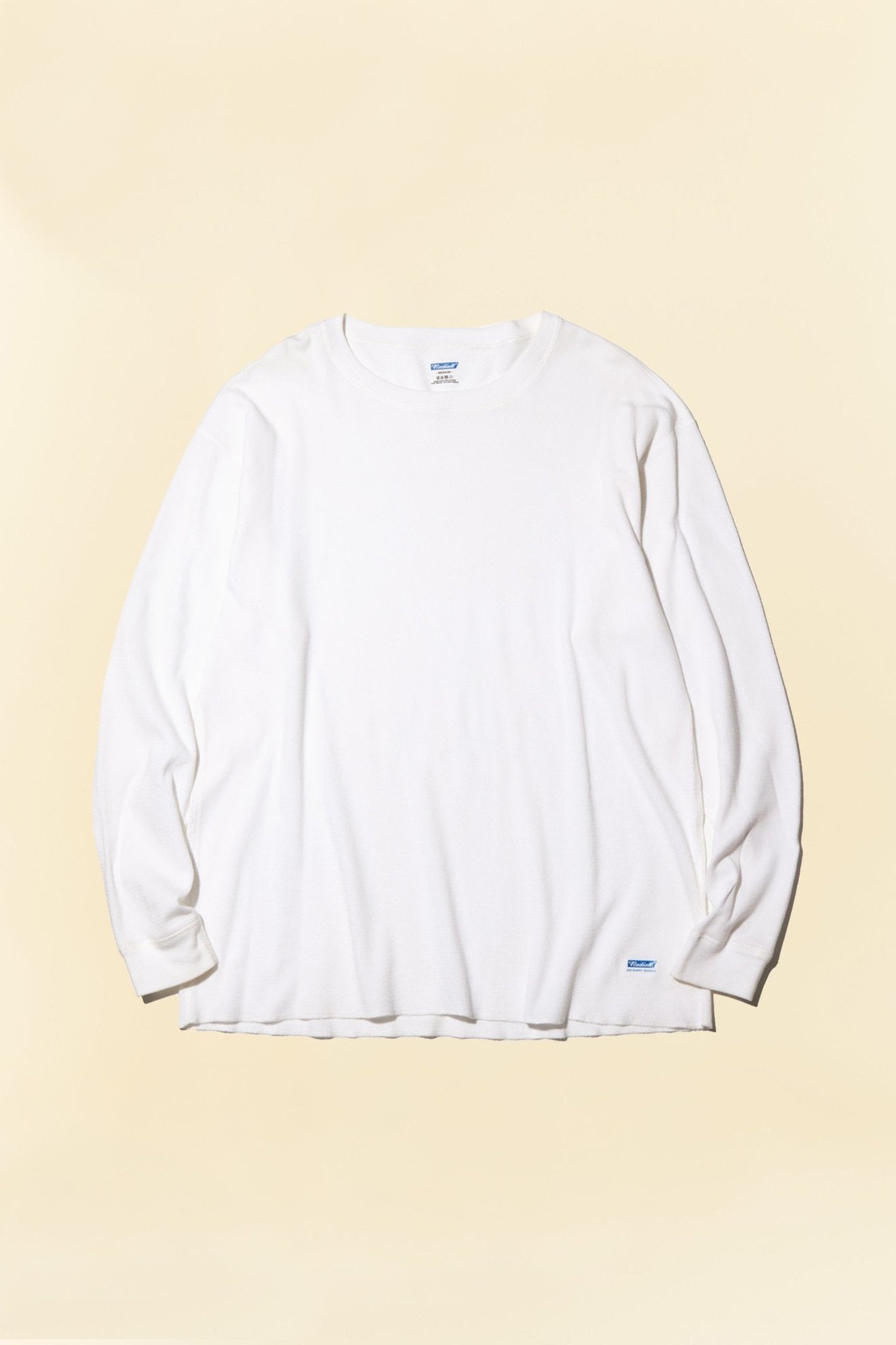 Radiall Mil Thermal Crew Neck L/S Tshirt - White - Radiall - URAHARA