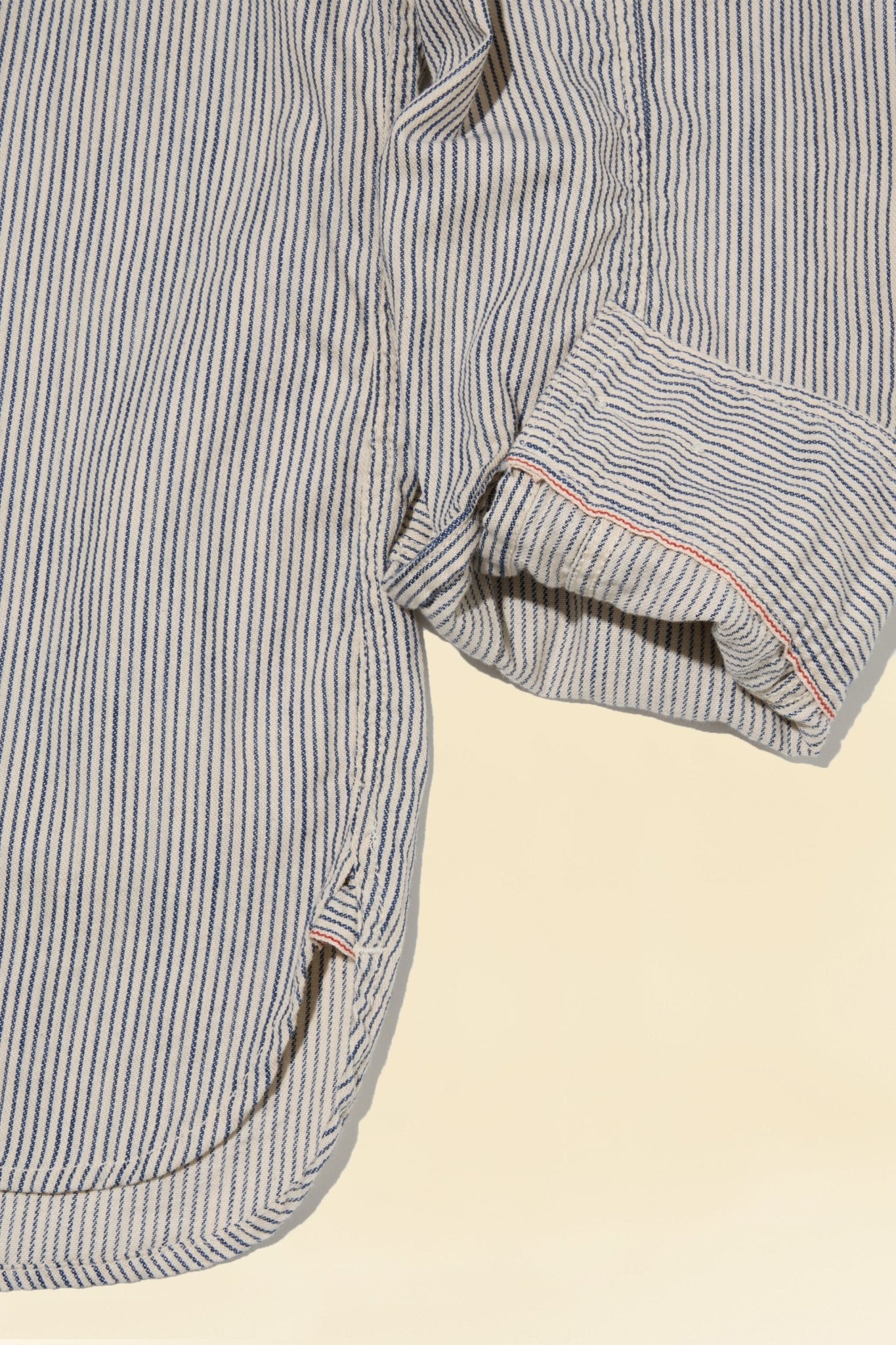 Radiall Wheels L/S Work Shirt - Hickory Stripe - Radiall - URAHARA