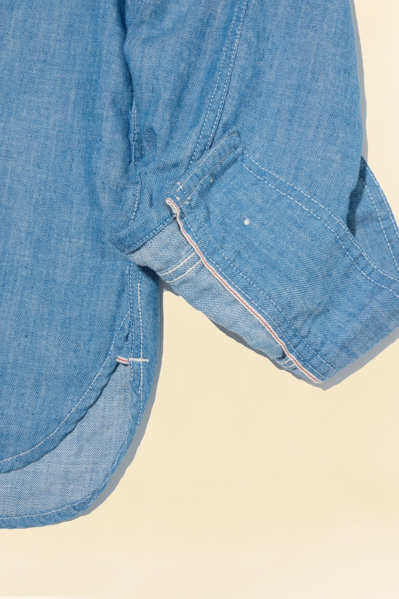 Radiall Wheels L/S Work Shirt - Indigo - Radiall - URAHARA