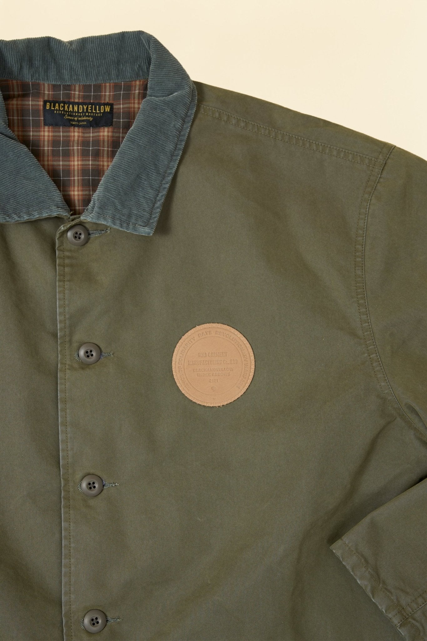 Rats 40's Work Jacket - Khaki - Rats - URAHARA