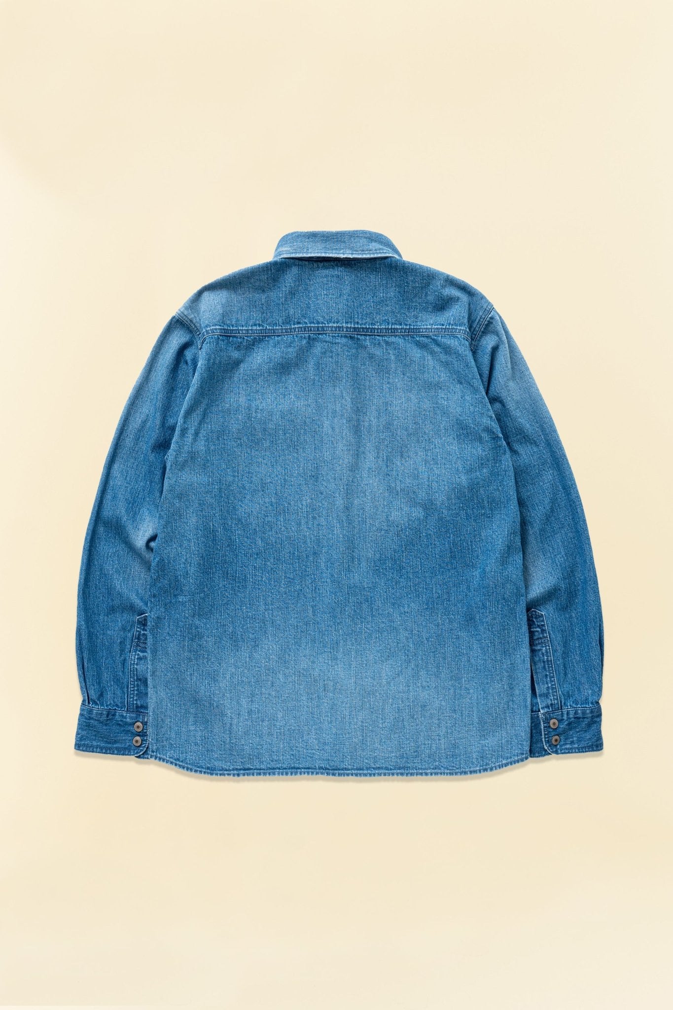 Rats 9oz Denim Work Shirt - Indigo - Rats - URAHARA