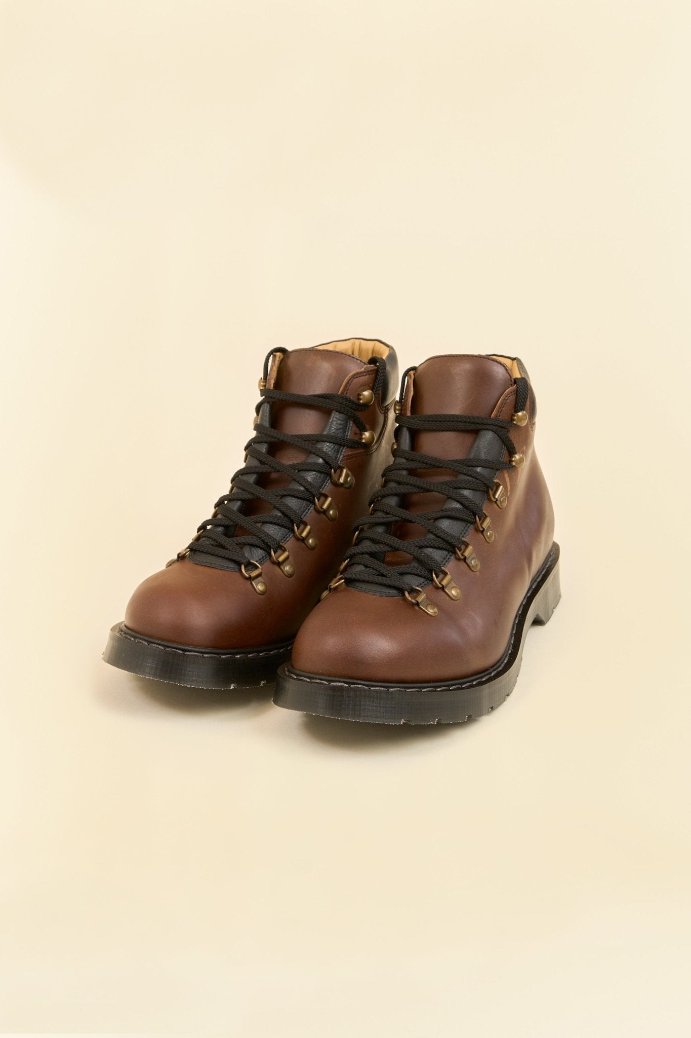 Solovair Gaucho Crazy Horse Urban Hiker - Brown - Solovair - URAHARA