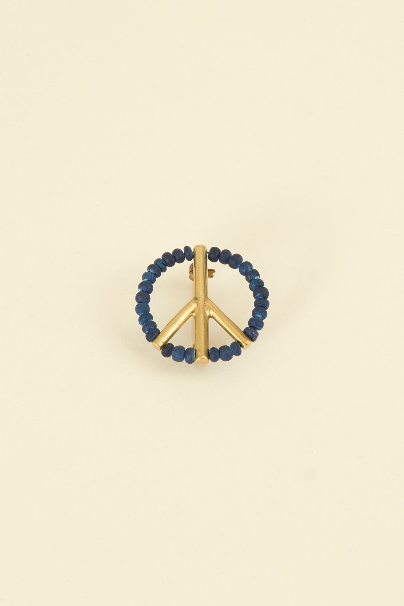 SunKu Peace Pin - Indigo / Gold