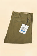 Japan Blue Regular Fit Trousers - Olive Drab