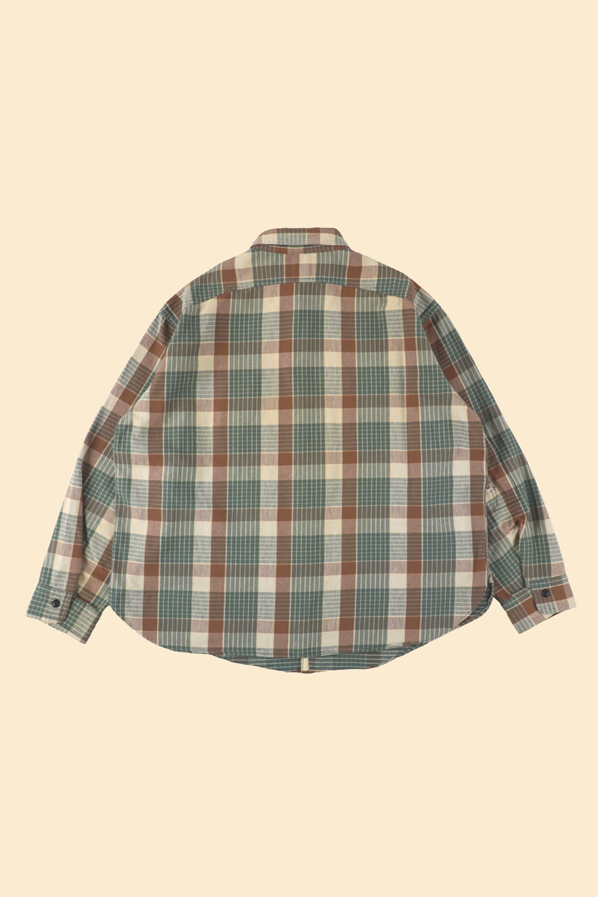BOW WOW Repaired Mountain Pocket Flannel Shirt