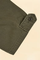 Japan Blue Sulphur Dyed Fatigue Jacket - Olive Drab