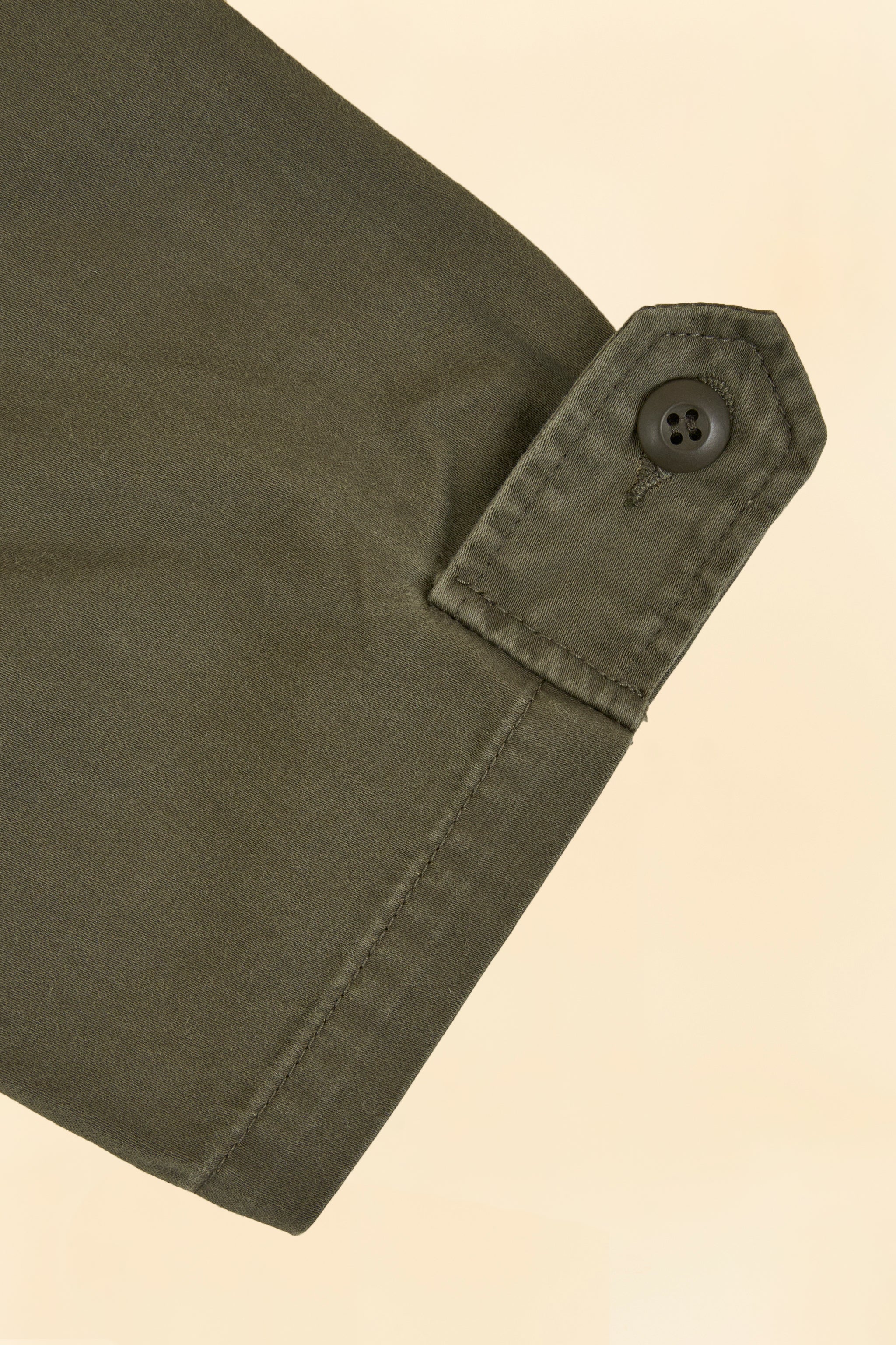Japan Blue Sulphur Dyed Fatigue Jacket - Olive Drab