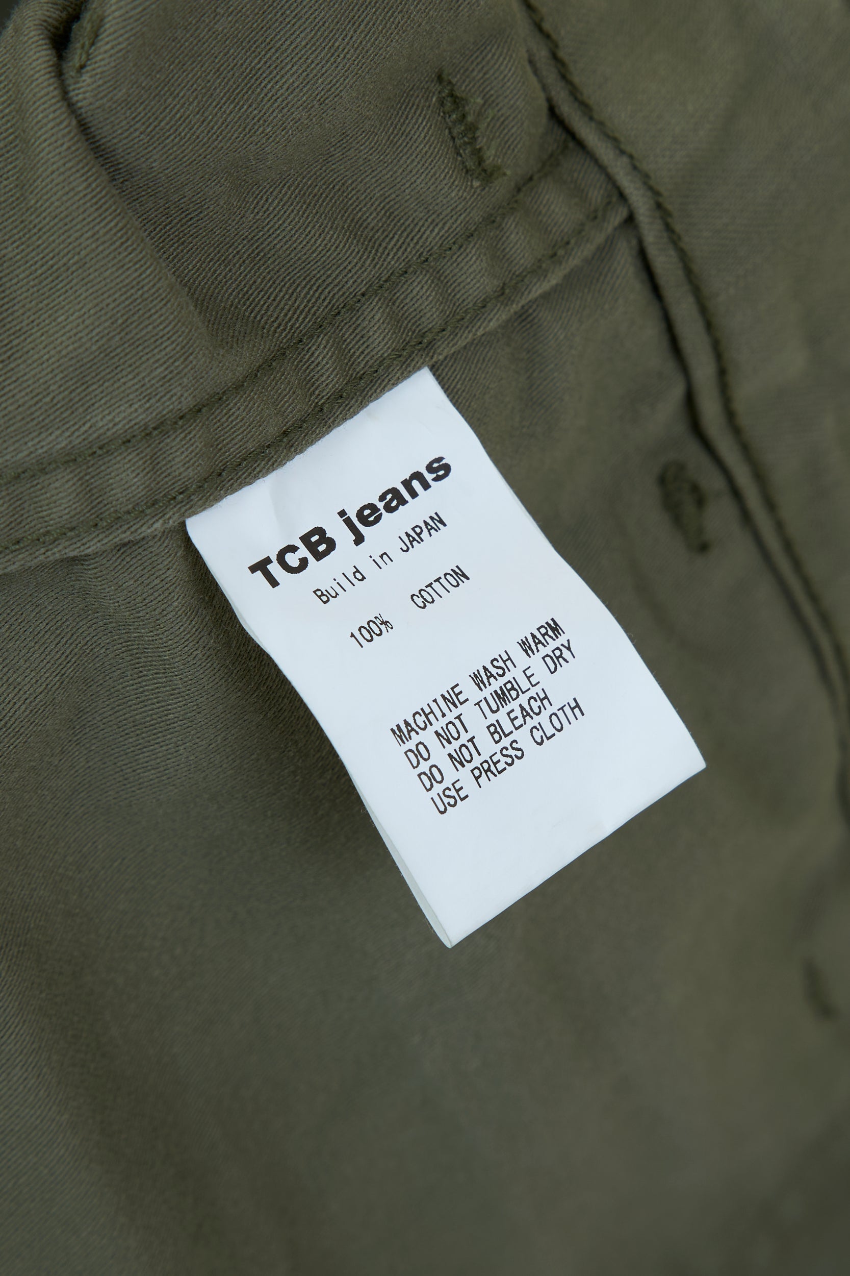 TCB Jeans 50's Baker Pants - Olive