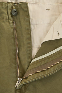 Japan Blue Regular Fit Trousers - Olive Drab
