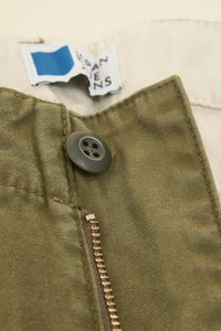Japan Blue Regular Fit Trousers - Olive Drab