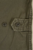 Japan Blue Sulphur Dyed Fatigue Jacket - Olive Drab