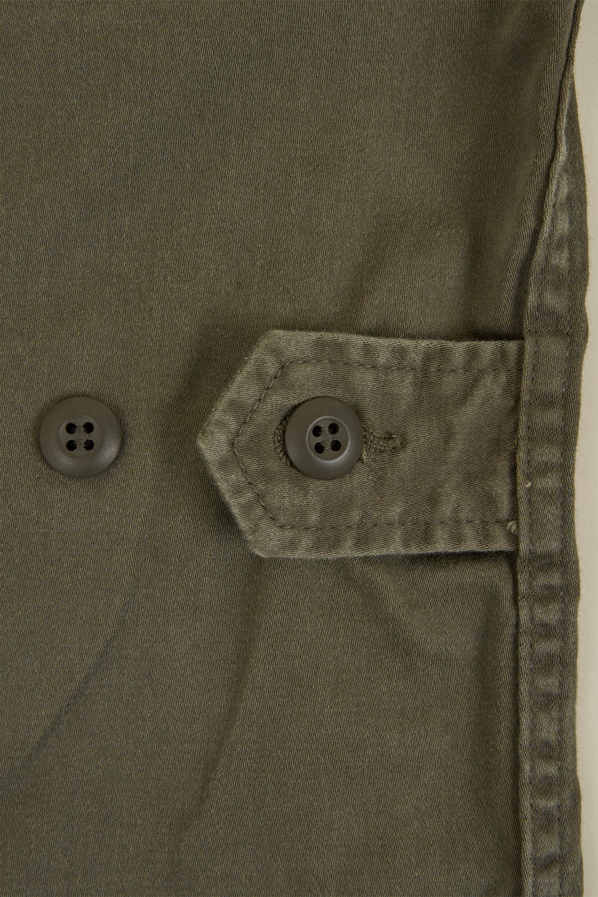 Japan Blue Sulphur Dyed Fatigue Jacket - Olive Drab