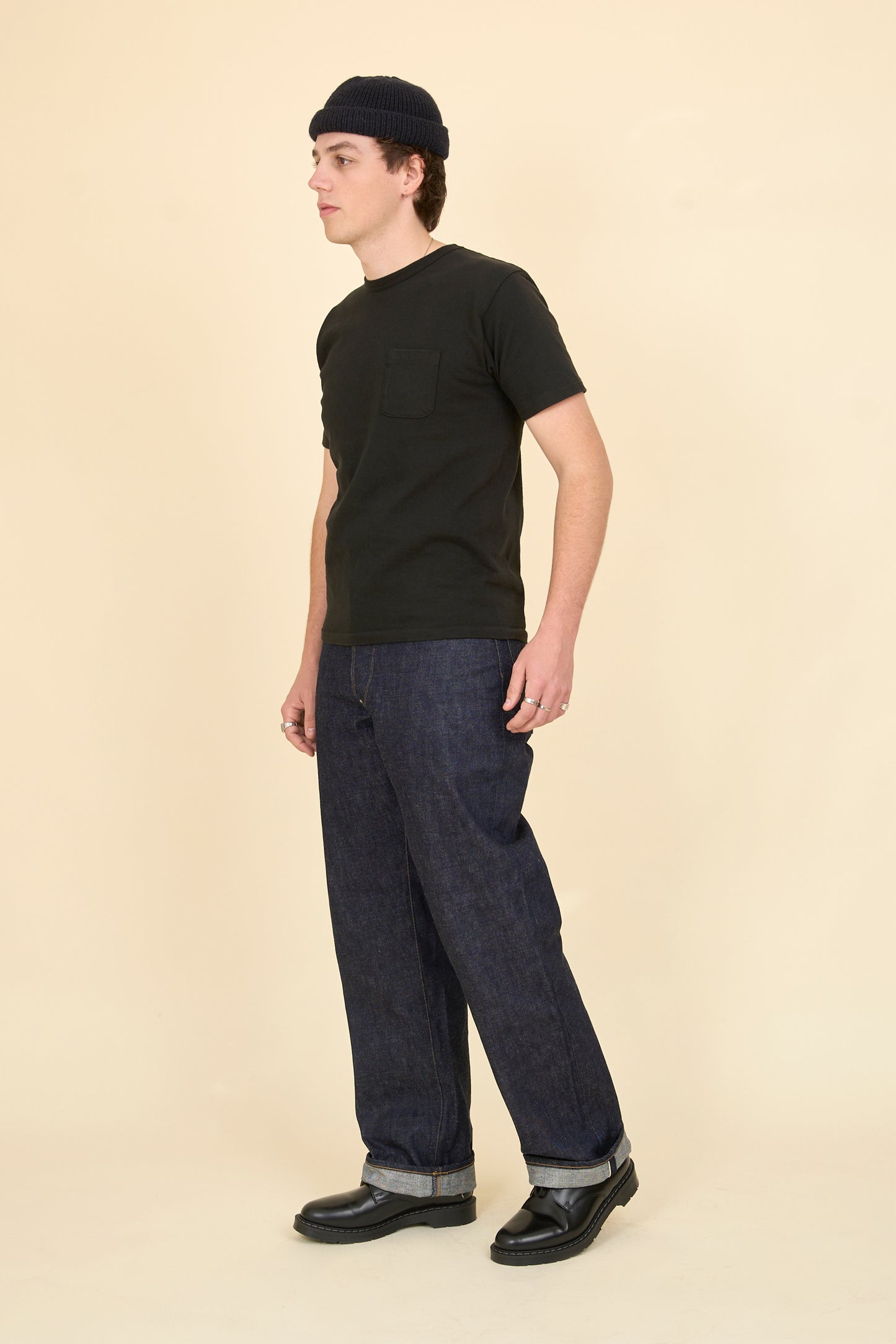 Lawford Lot.243 Buckle-back Five Pocket Denim Pants - 13.5oz