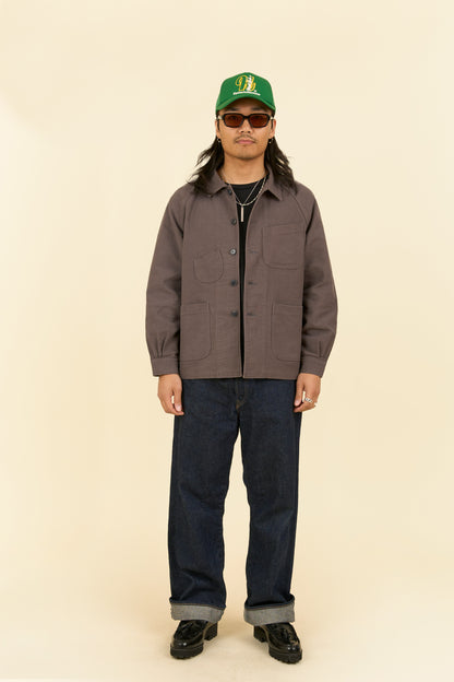 Pherrow's Nappa Workwear Jacket - Charcoal