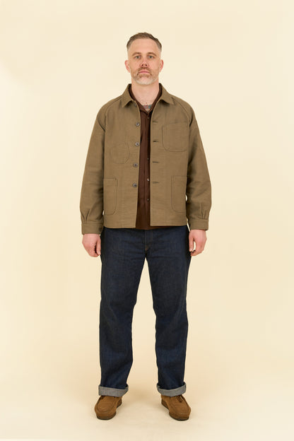 Pherrow's Nappa Workwear Jacket - Olive