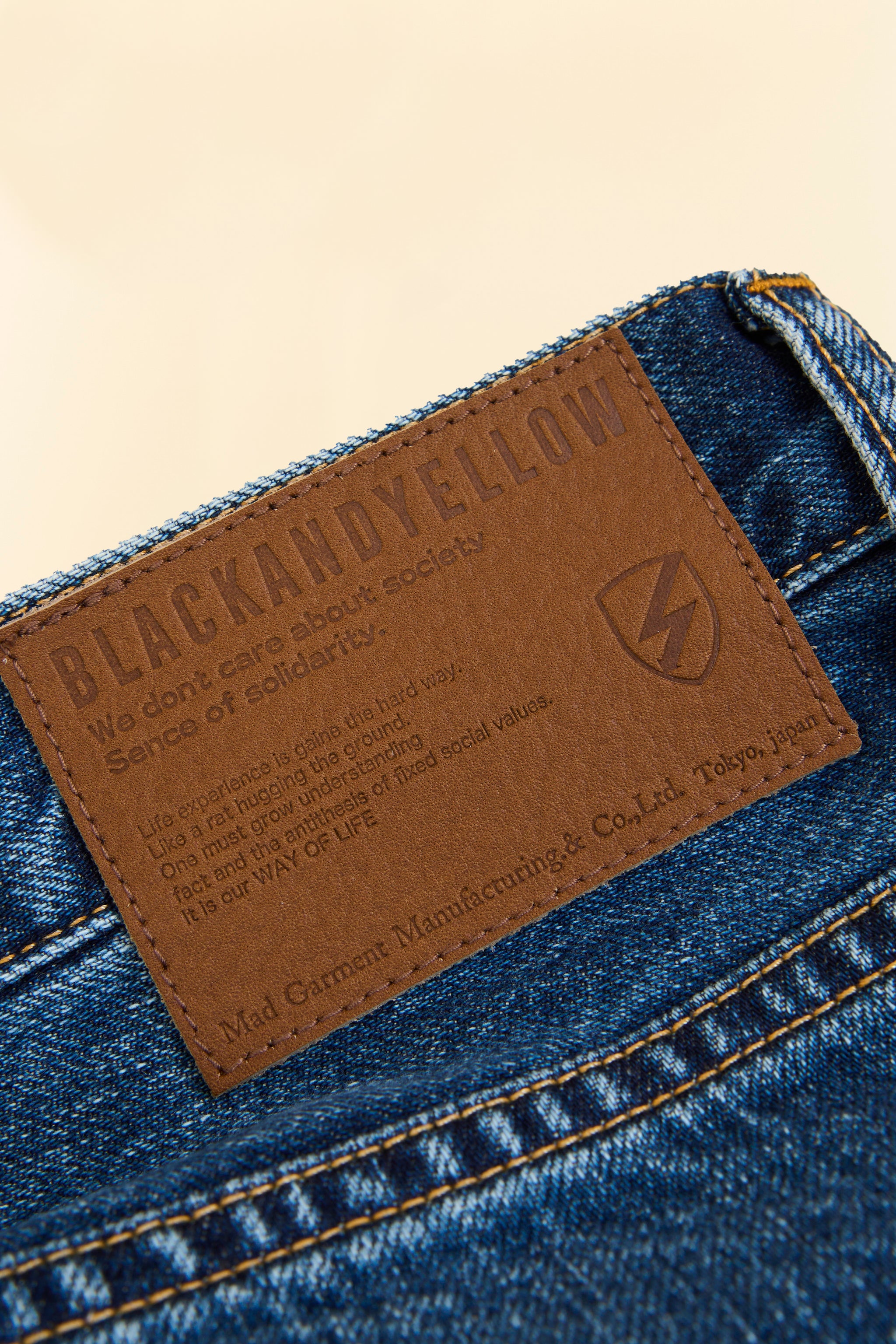 Rats Vintage Wash Denim - 11oz.