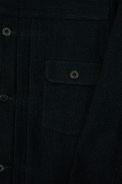 Japan Blue Sashiko Type 2 Jacket - Black