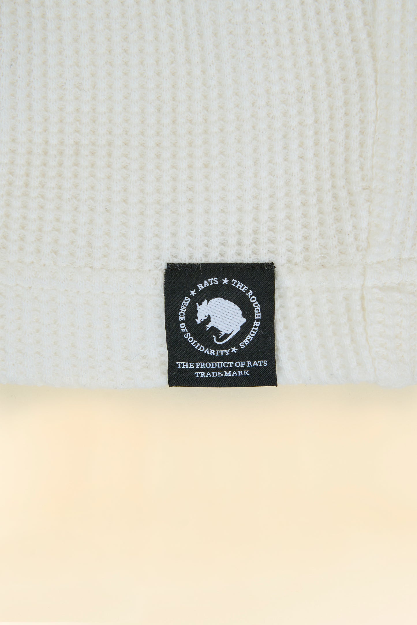Rats Waffle Thermal - White