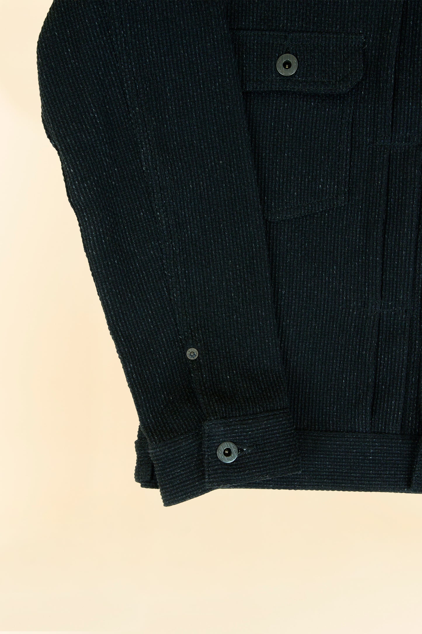 Japan Blue Sashiko Type 2 Jacket - Black