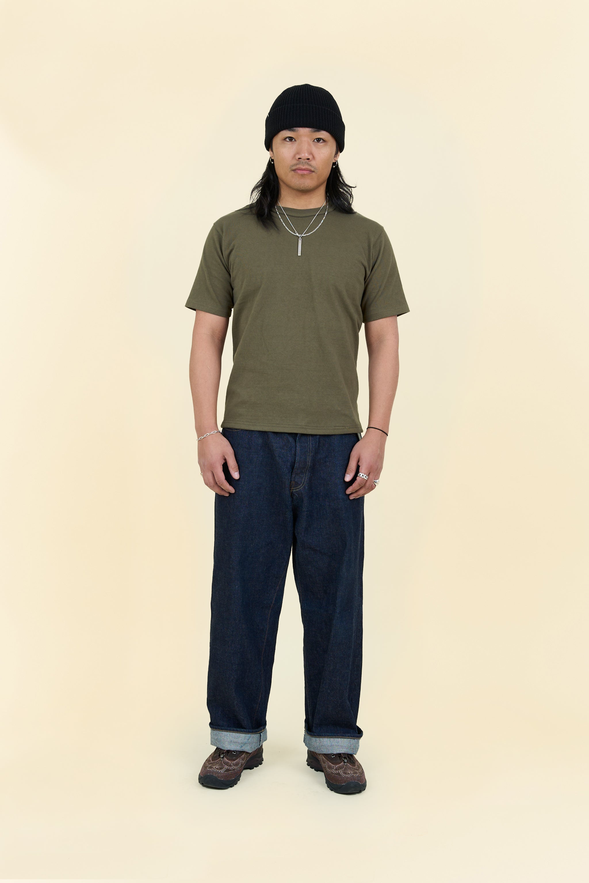 Godspeed Heavyweight Loopwheel  10oz T-Shirt - Olive