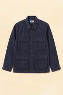 Japan Blue Sulphur Dyed Fatigue Jacket - Navy