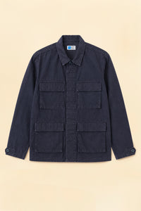 Japan Blue Sulphur Dyed Fatigue Jacket - Navy