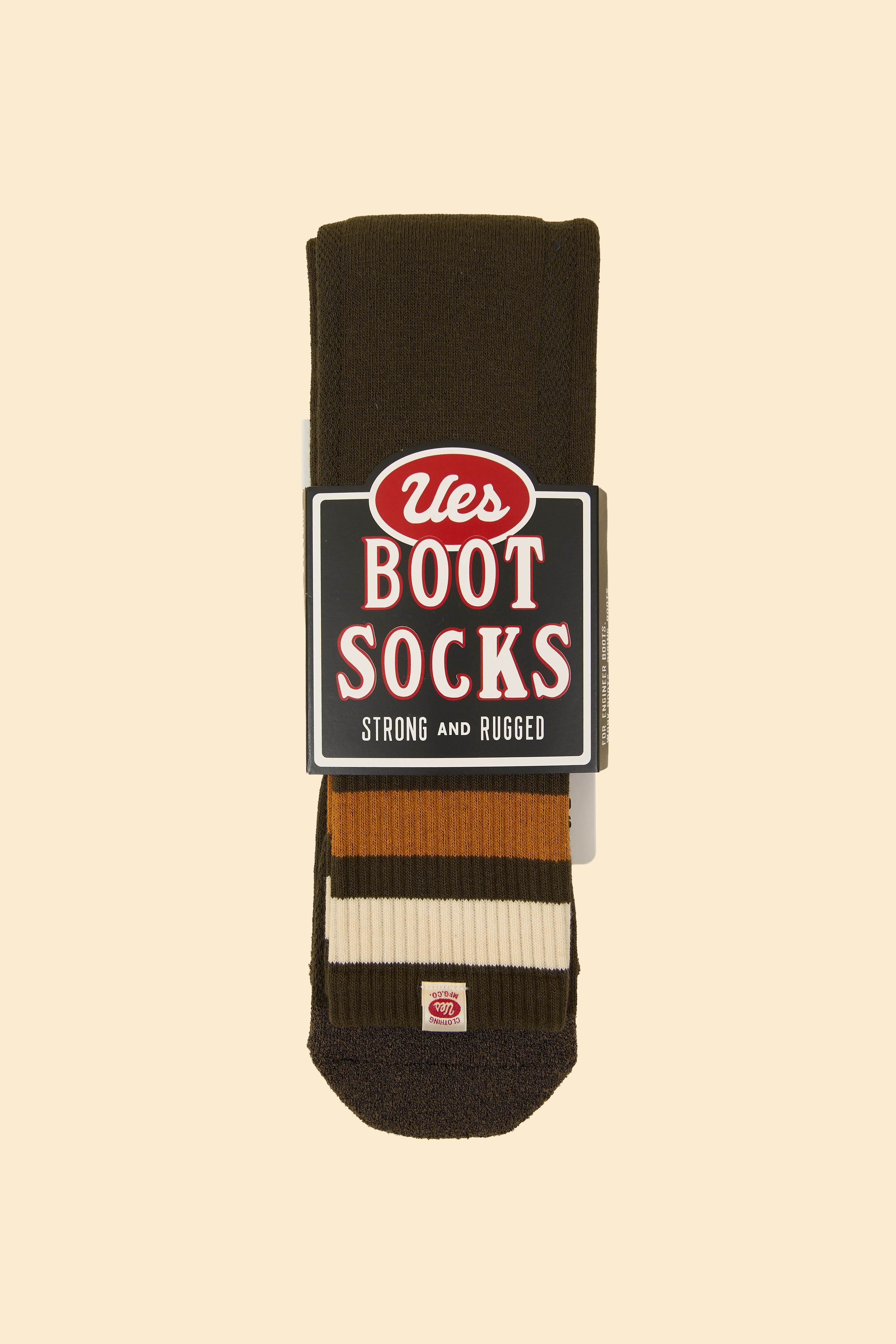 UES Boots Socks - Olive