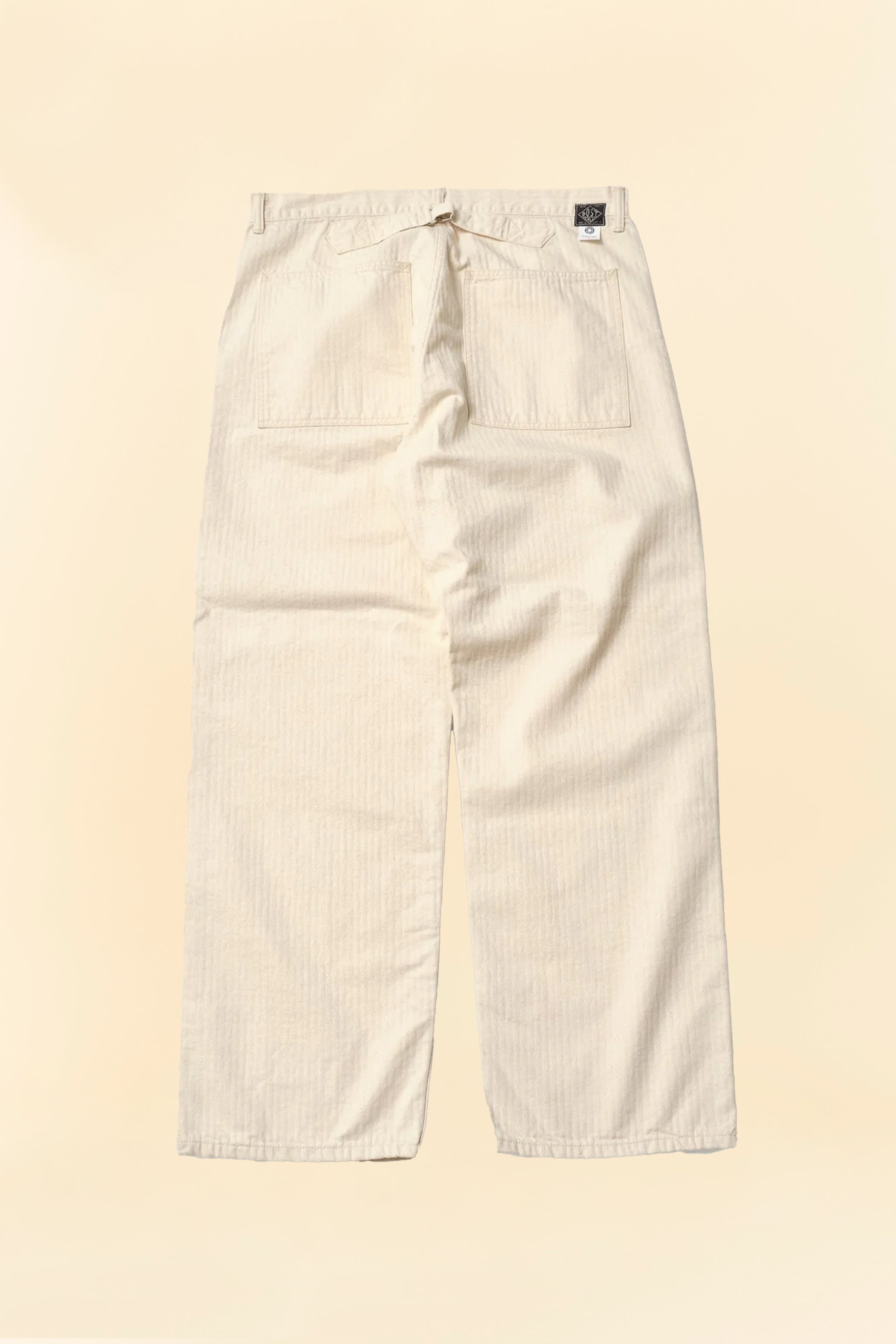 POST O'ALLS SWEETBEAR Bandtop Pants - Natural