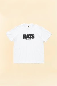 Rats Box Logo T-Shirt - White