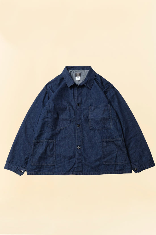 POST O'ALLS USMC 1930s Utility Jacket -  Dark Indigo