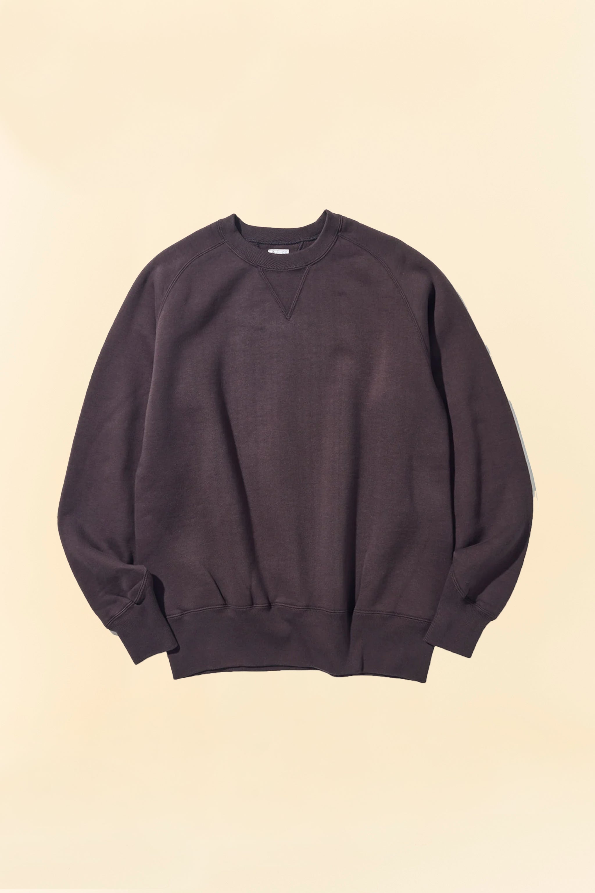 Pherrow’s Loopwheel Raglan Sweatshirt - Sulphar Black