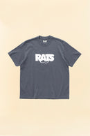 Rats Box Logo T-Shirt - Charcoal