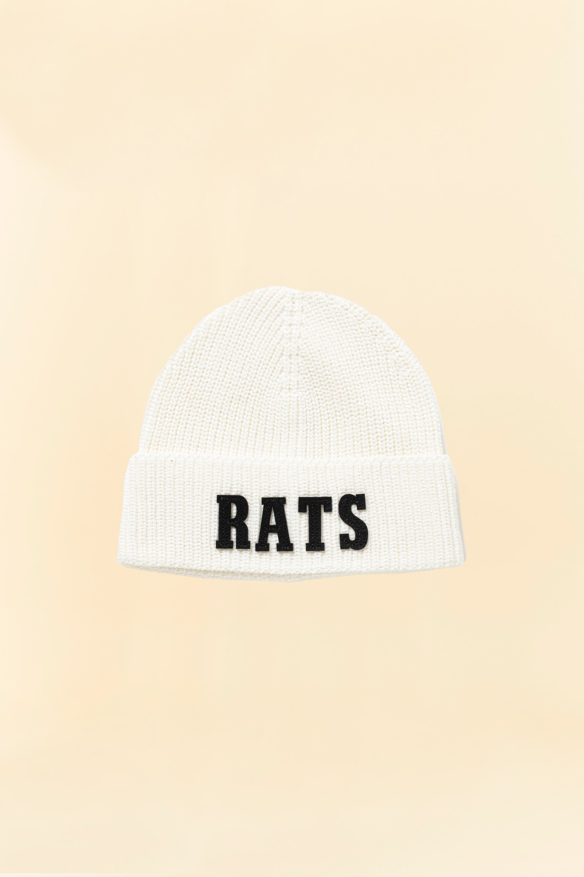 Rats Knit Cap - White