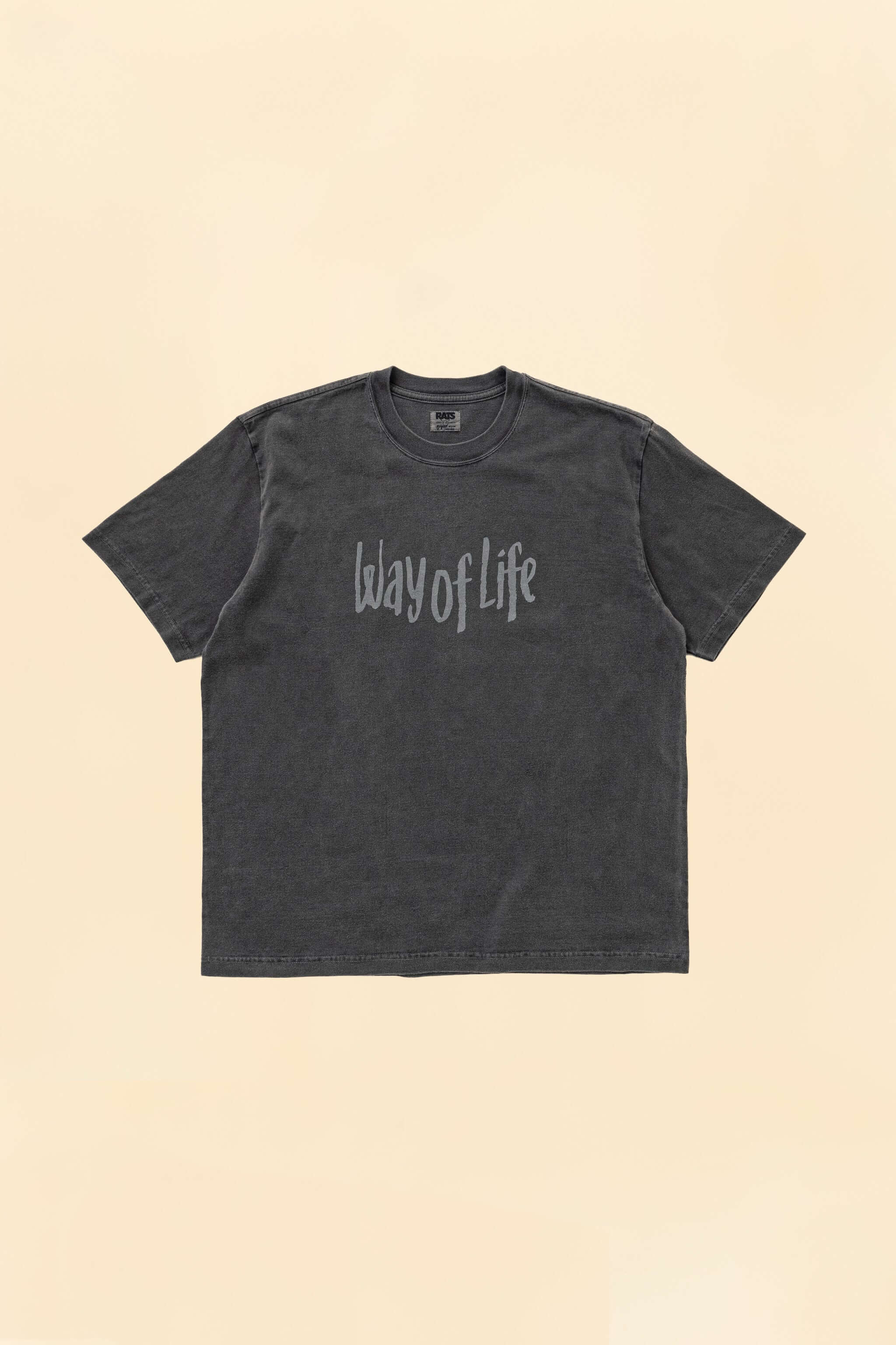 RATS Way of Life T-Shirt - Vintage Black