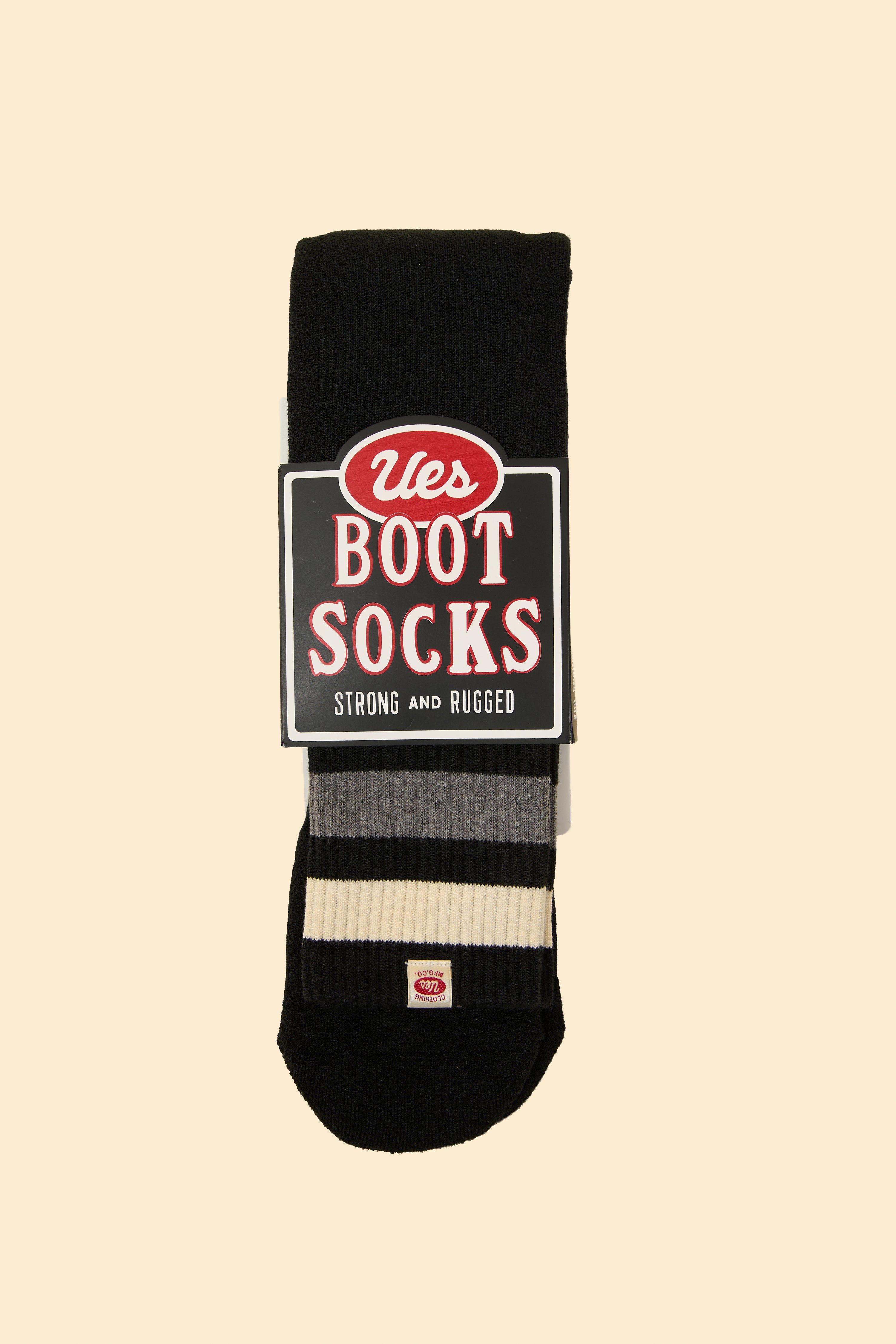 UES Boots Socks - Black