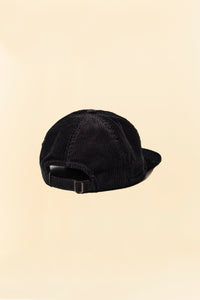 Radiall Bricks Corduroy Cap - Black