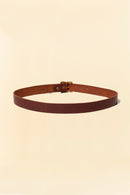 Radiall Rhodes Leather Belt - Camel