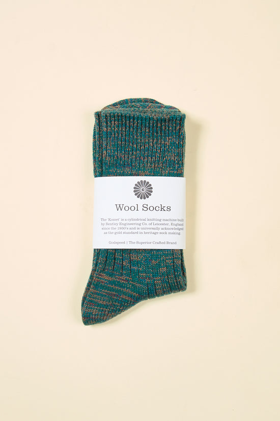 Godspeed Merino Wool Socks - Forest
