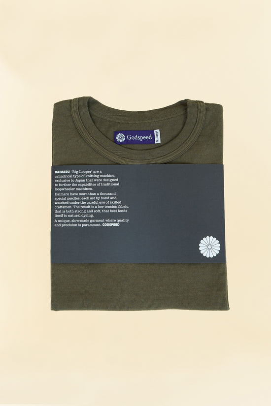 Godspeed Heavyweight Loopwheel  10oz T-Shirt - Olive