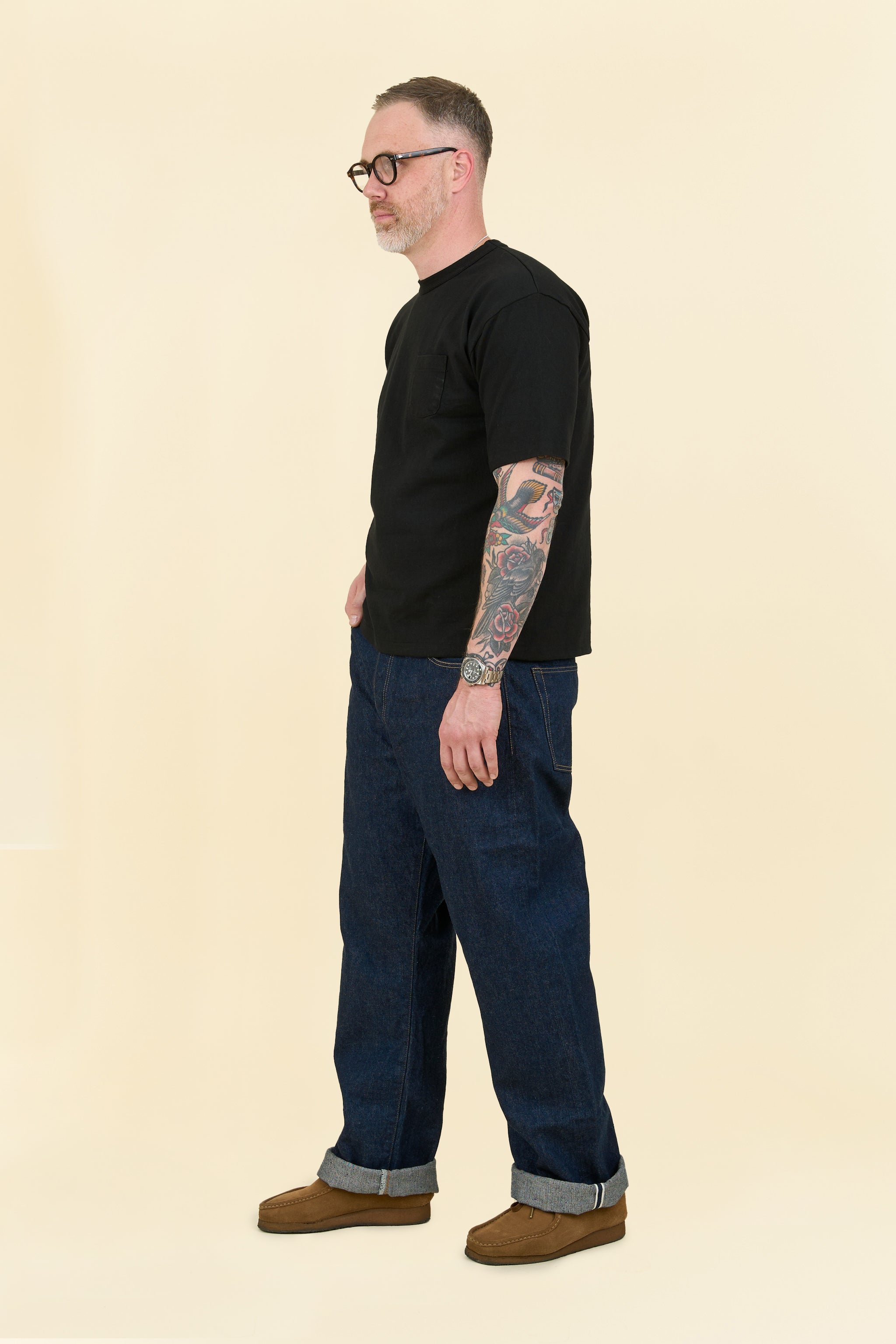 Godspeed 1950u - 13oz Wide Straight Selvedge Denim
