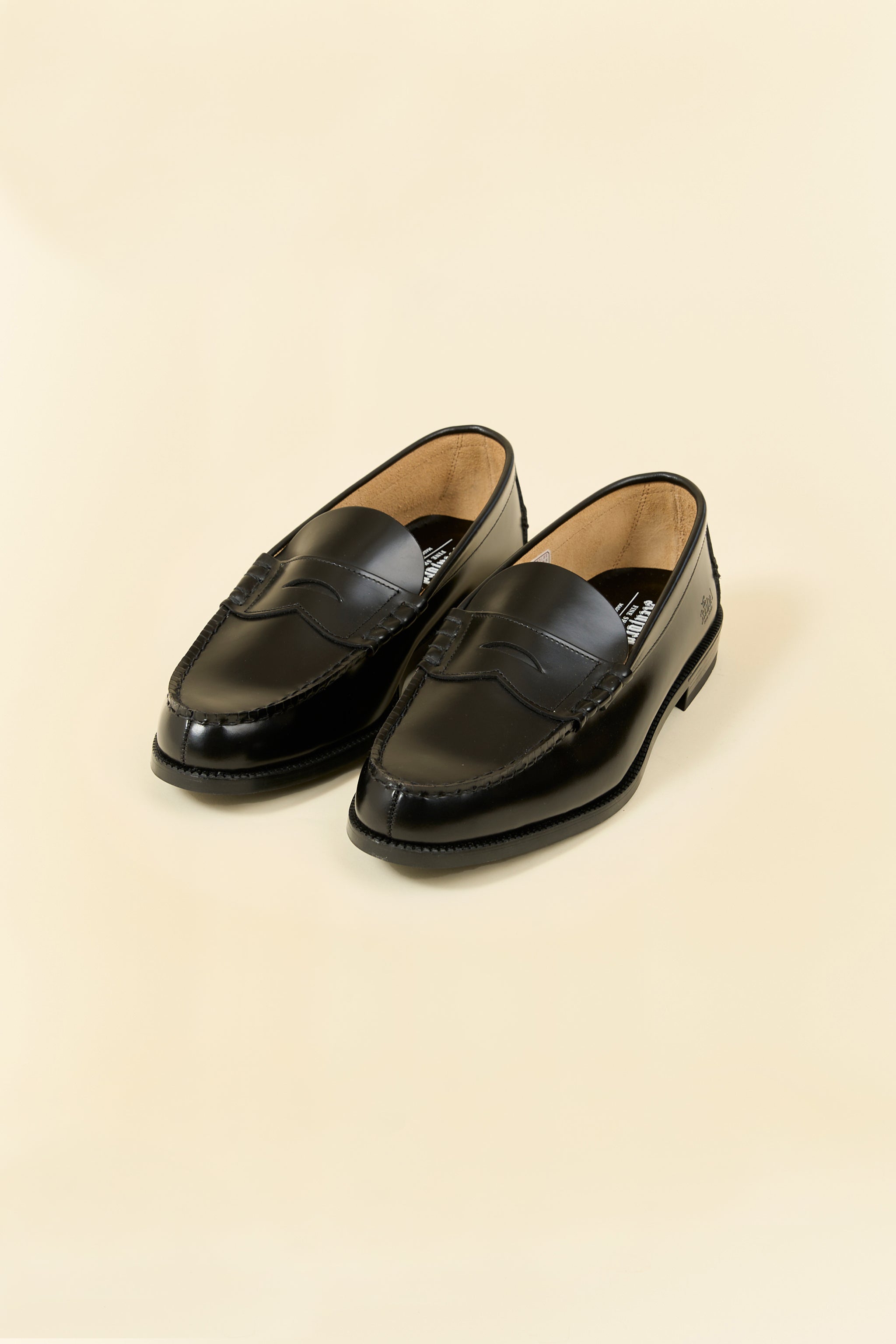 Kenford Shoes Coin Loafer - Black