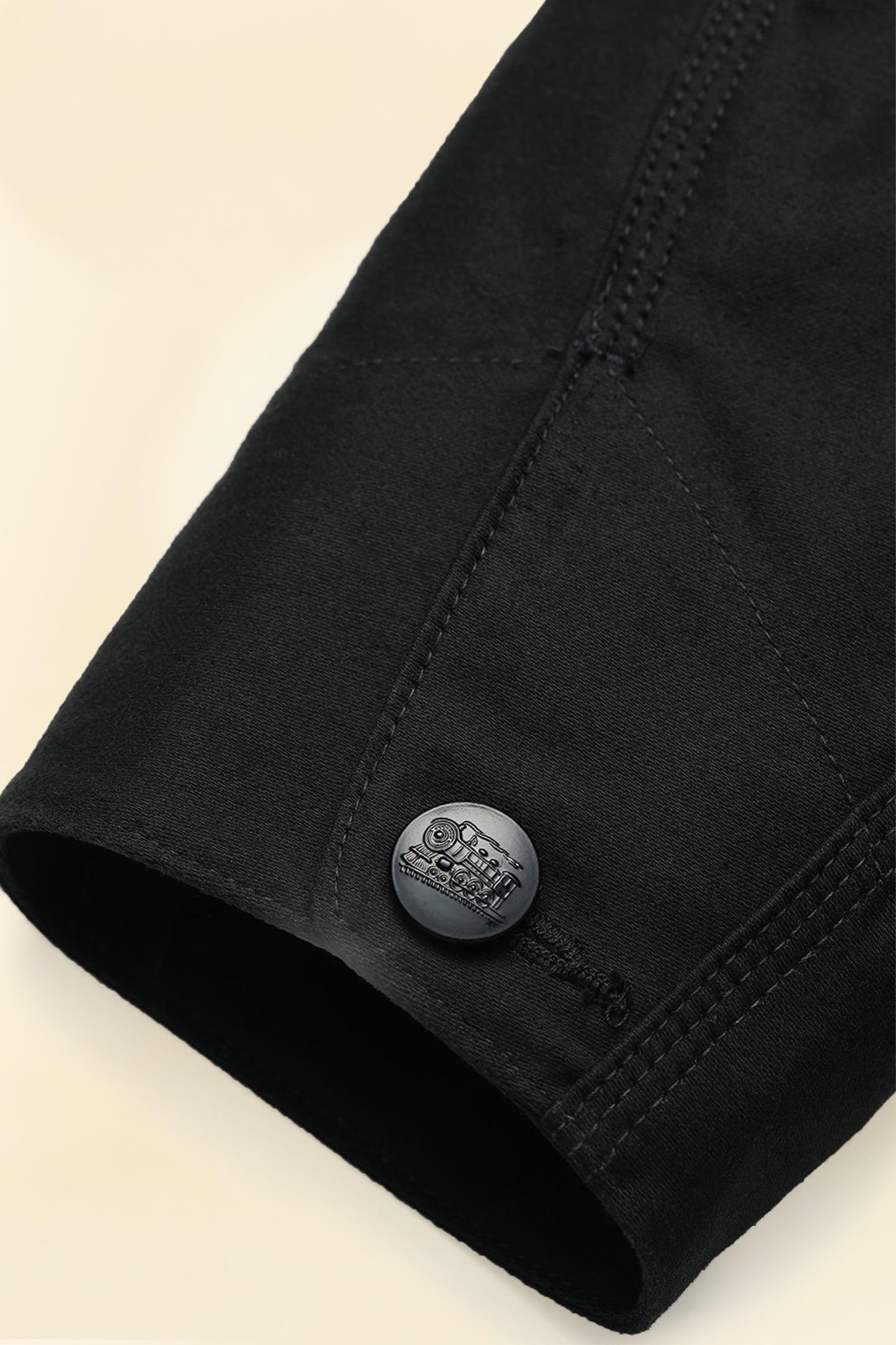 Wearmasters Moleskin Coverall Jacket - Black