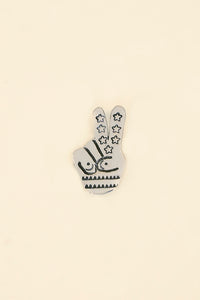 Munqa Peace Mark Pin