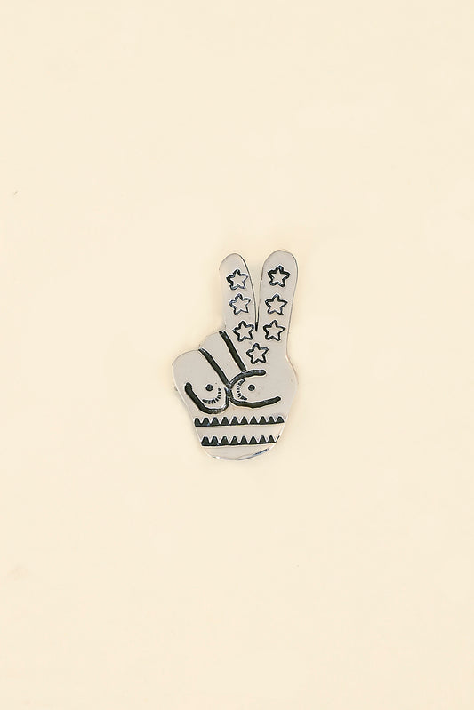 Munqa Peace Mark Pin