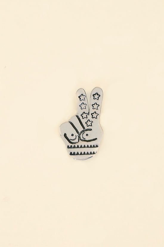 Munqa Peace Mark Pin