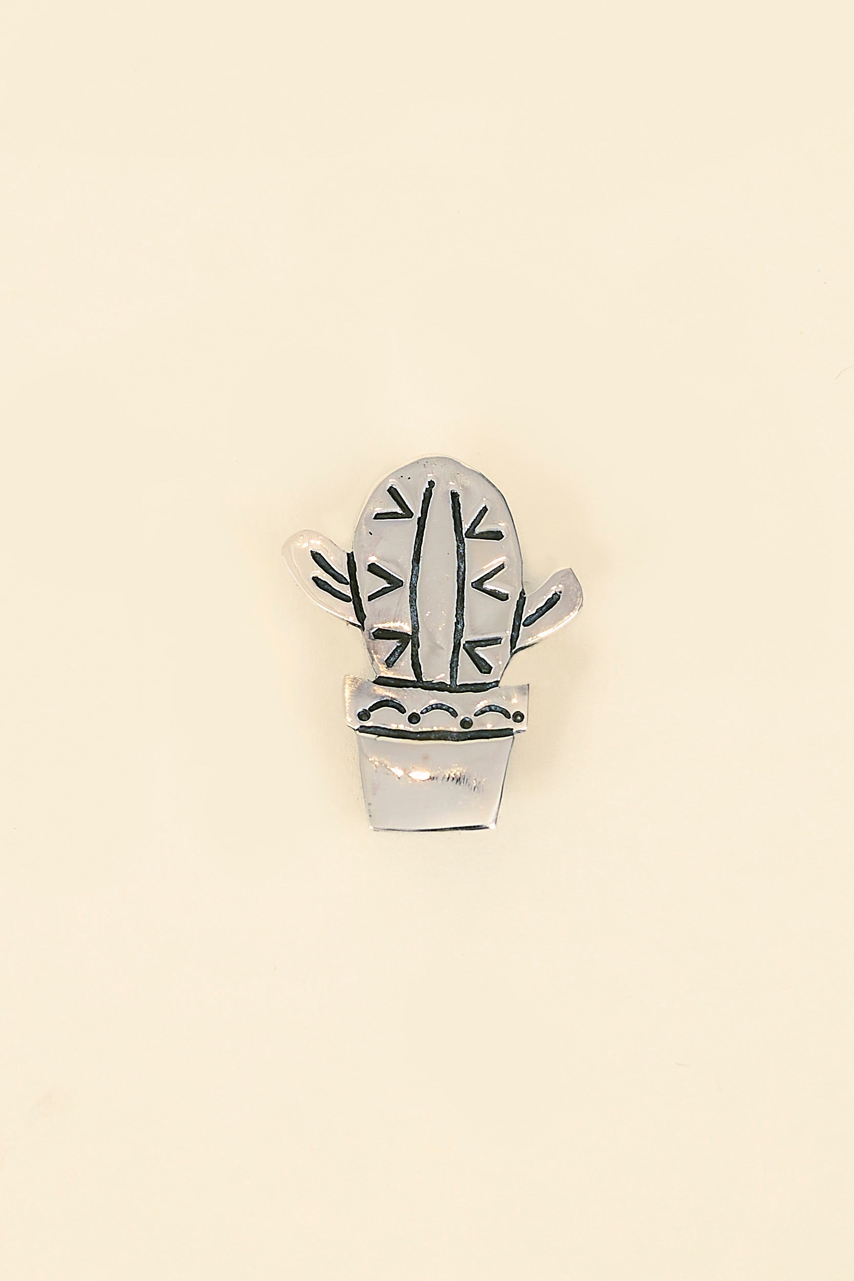 Munqa Cactus Pin