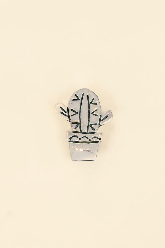 Munqa Cactus Pin