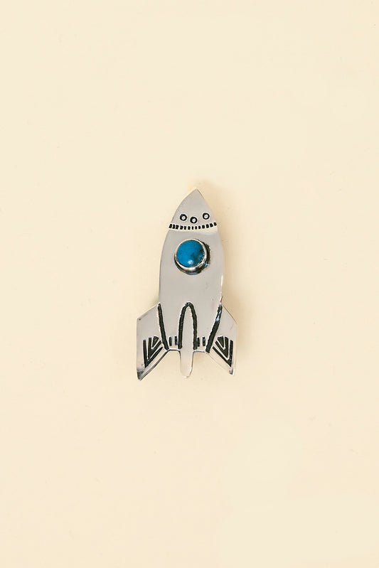 Munqa Rocket Pin - Turquoise