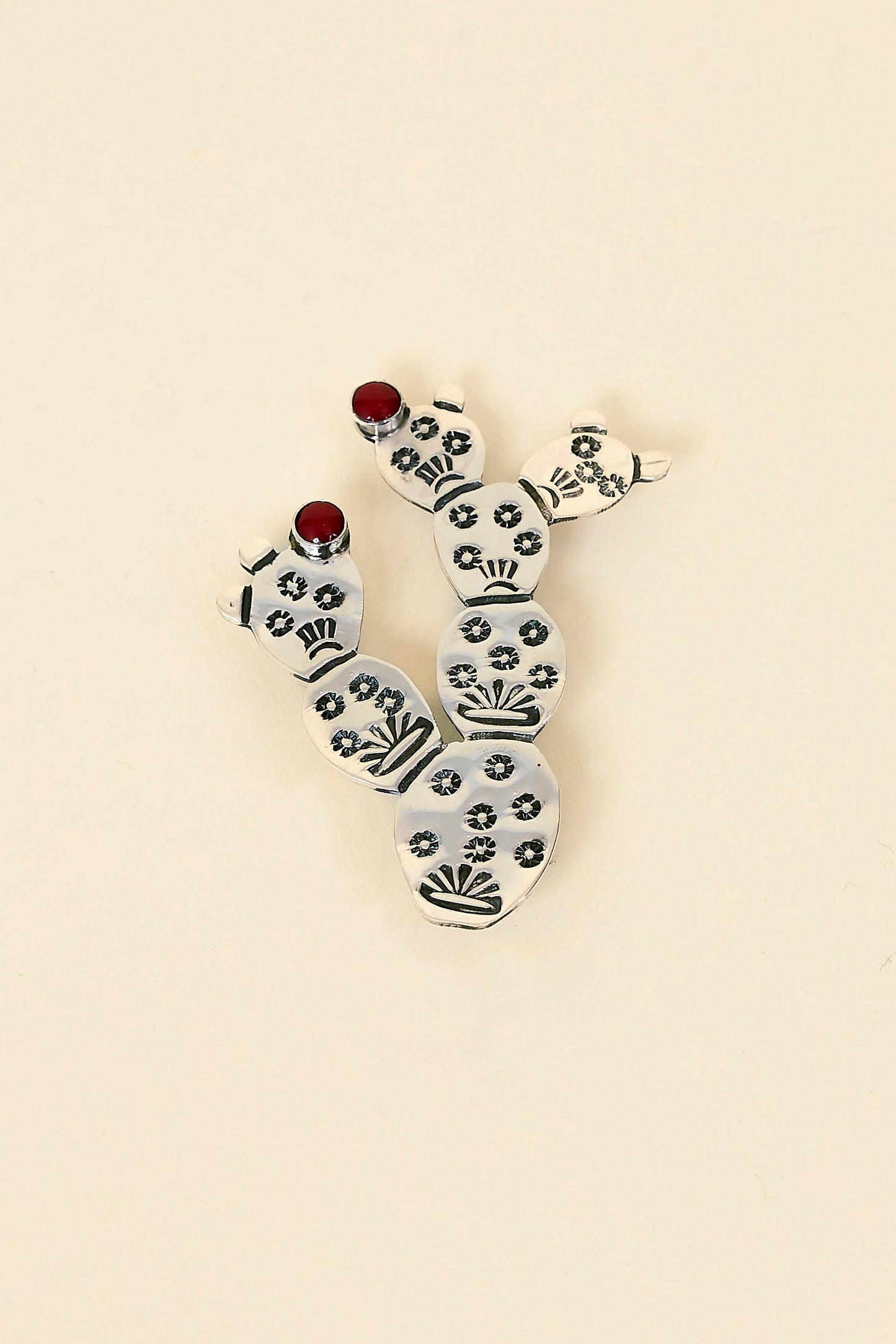 Munqa Cactus Brooch